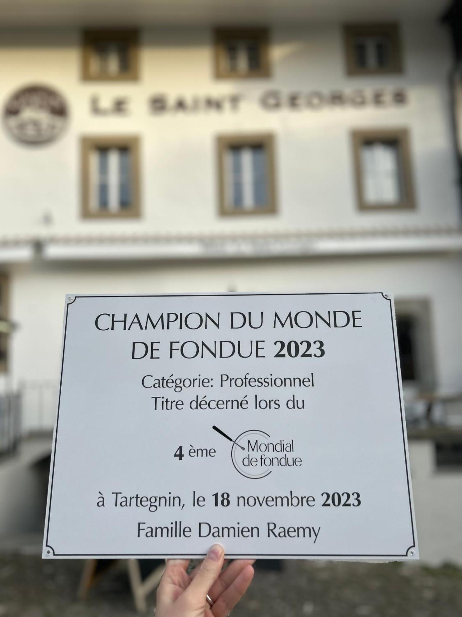 Le Saint Georges Hotel Gruyeres Luaran gambar